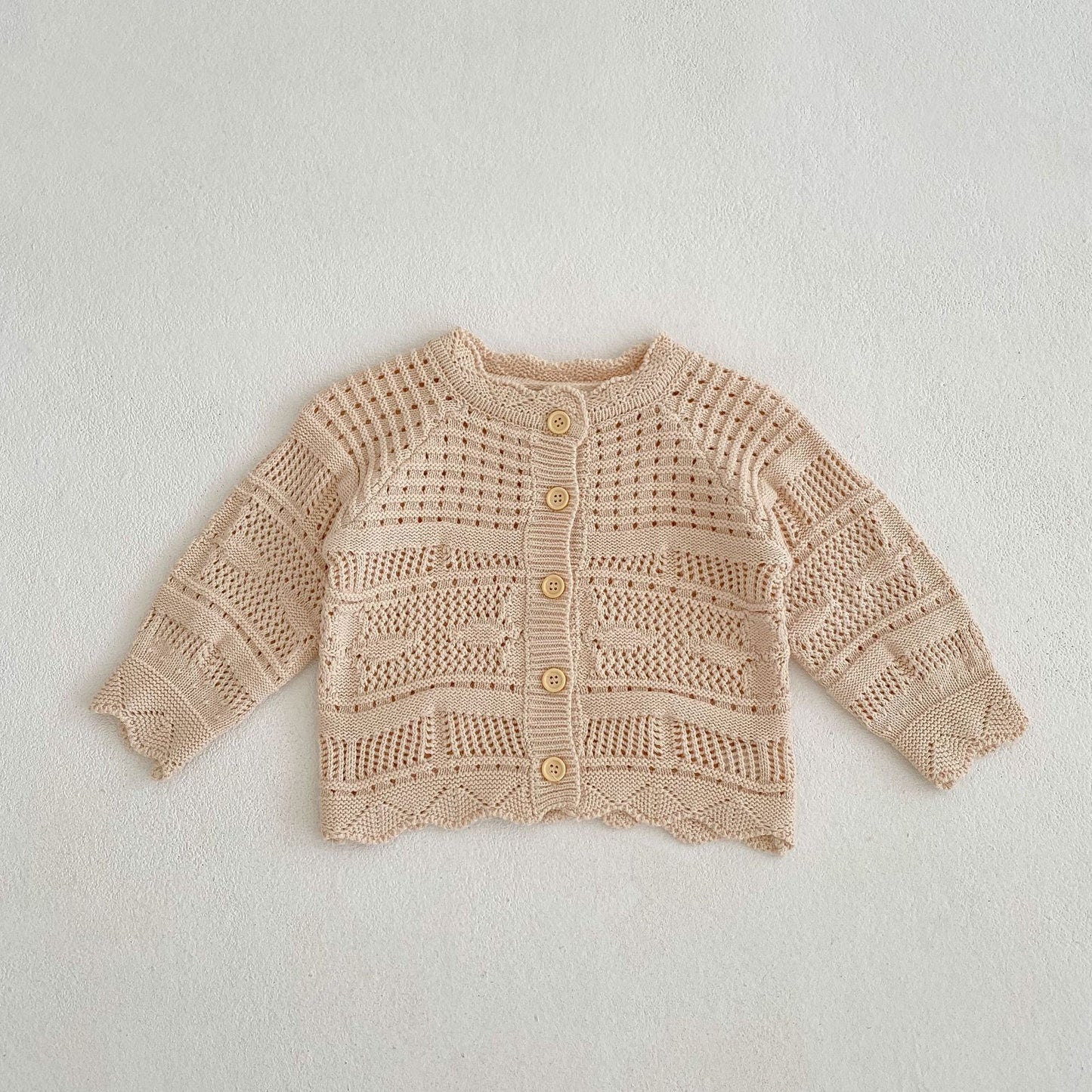 Ensemble en maille enfant fille