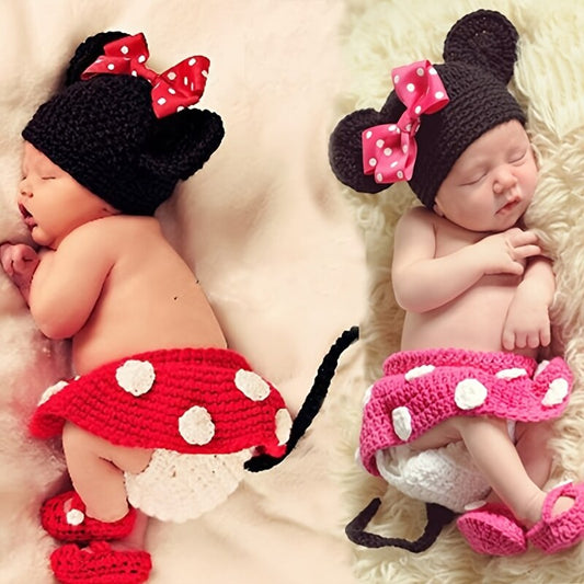 Accessoire de photographie/déguisement Minnie pour bébé