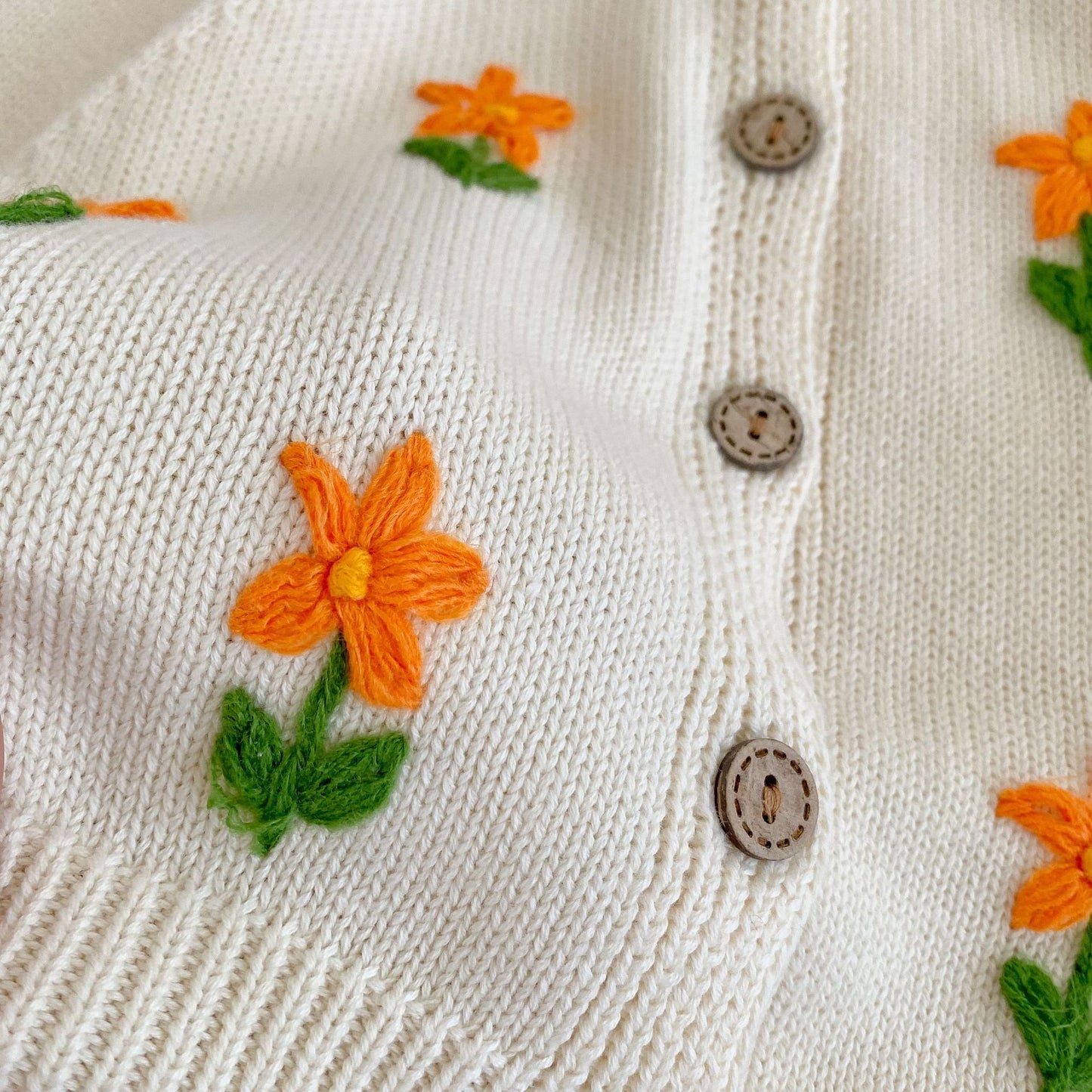 Cardigan bébé fille en tricot