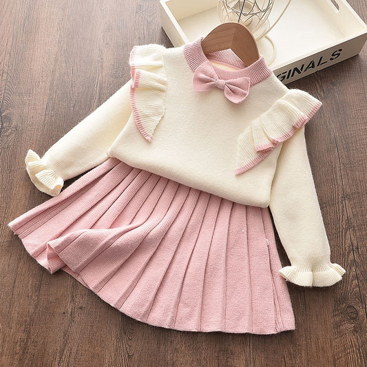 Ensemble chic rose pour enfant fille